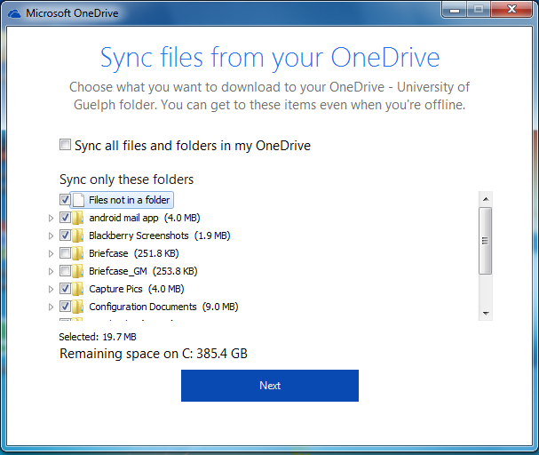 How To Sync Computer With Onedrive Choose Onedrive Folders To Sync 9736